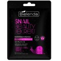 Освітлююча та живильна чорна листова маска - SNAIL BEAUTY SECRETS