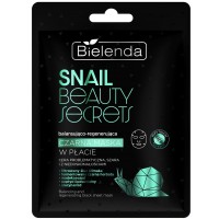 Балансуюча та регенеруюча чорна листова маска - SNAIL BEAUTY SECRETS Балансуюча та регенеруюча чорна листова маска - SNAIL BEAUTY SECRETS