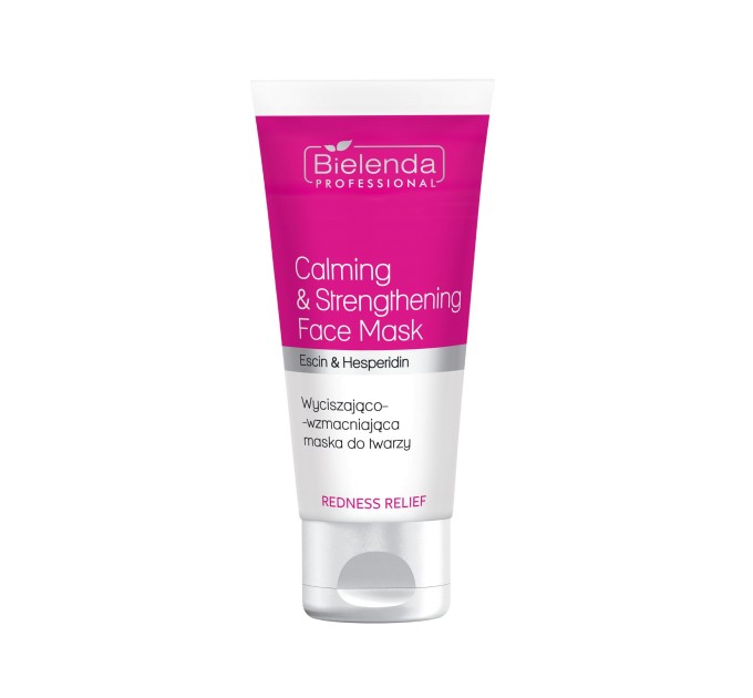 Заспокійлива та зміцнювальна маска для обличчя - Bielenda Professional REDNESS RELIEF