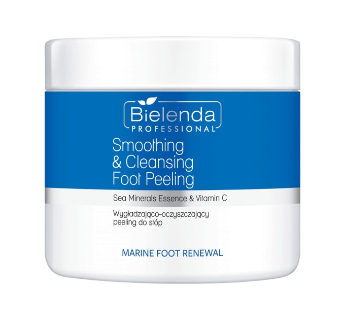 Разглаживающий и очищающий скраб для ног - Bielenda Professional MARINE FOOT RENEWAL