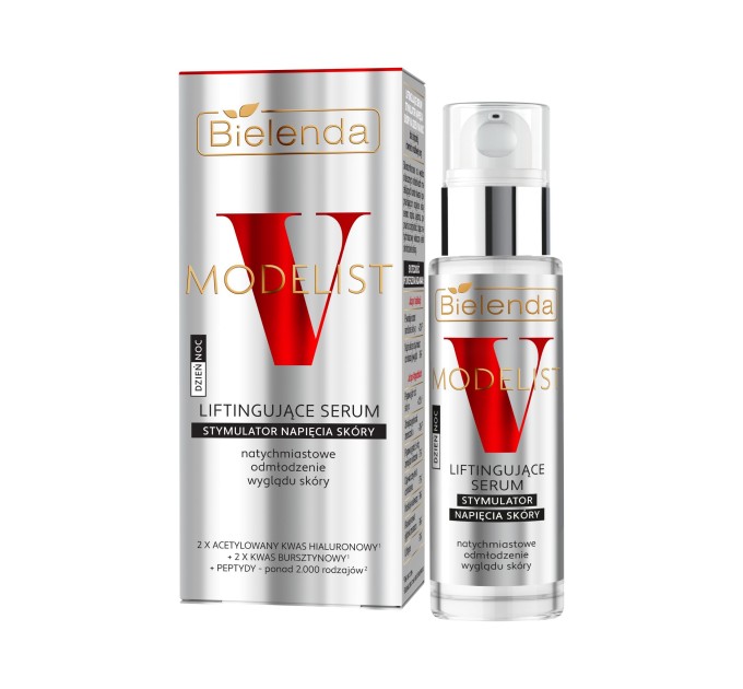 Підтягуюча сироватка - стимулятор пружності шкіри, день/ніч - V-MODELIST