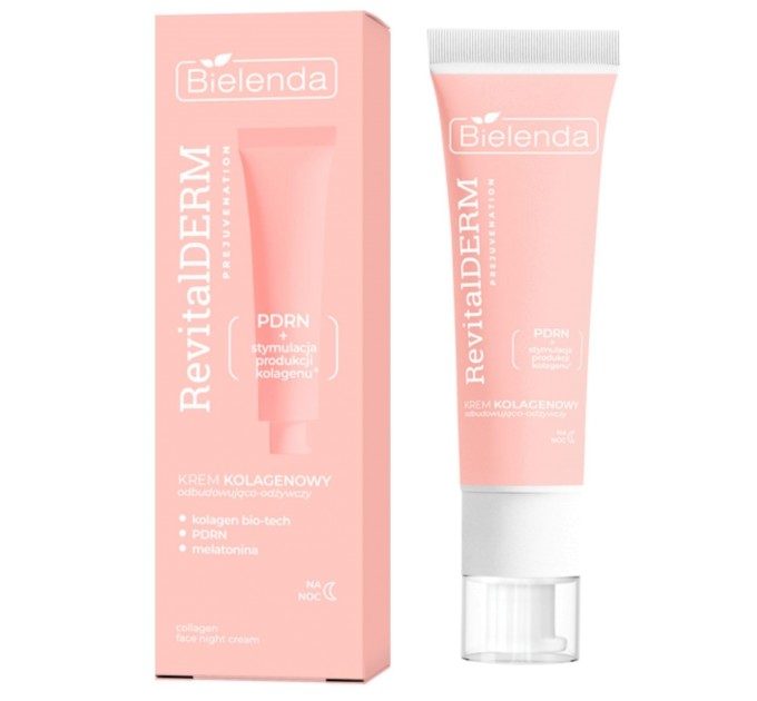 Відновлюючий і живильний нічний колагеновий крем - Revital Derm Prejuvenation