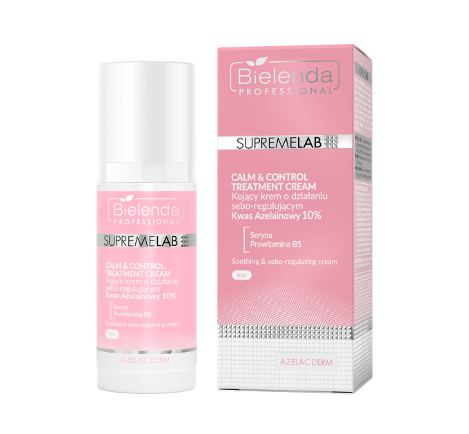 Заспокійливий крем із себорегулюючою дією - AZELAC DERM