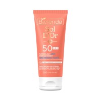 Легкий сонцезахисний крем для обличчя SPF 50 для комбінованої та жирної шкіри — Sol D’OR
