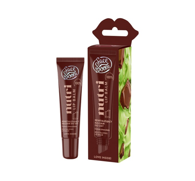 Відновлюючий бальзам для губ, DUBAI CHOCOLATE - NUTRI LIP BALM
