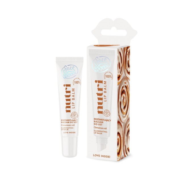 Освітлюючий бальзам для губ, CINNAMON ROLL - NUTRI LIP BALM