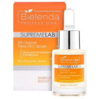 Сироватка 5% з вітаміном С Bielenda Professional SupremeLab Energy Boost Serum Tetra-Vit C Serum Сироватка 5% з вітаміном С Bielenda Professional SupremeLab Energy Boost Serum Tetra-Vit C Serum