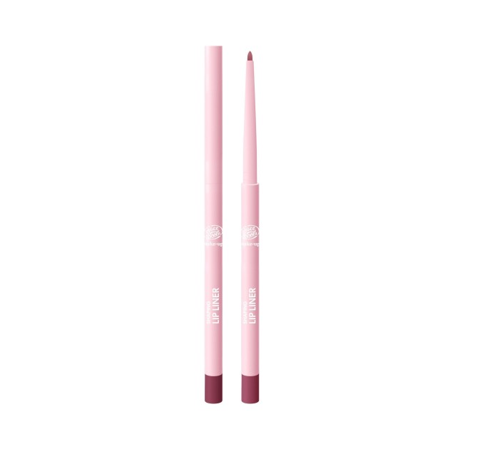Автоматический карандаш для губ, 02 Пыльно-розовый - FACEBOOM MAKE-UP