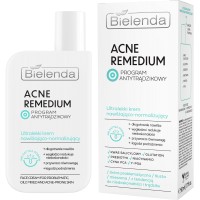 Ультралегкий увлажняющий и нормализующий крем для лица Bielenda Acne Remedium, 50 мл