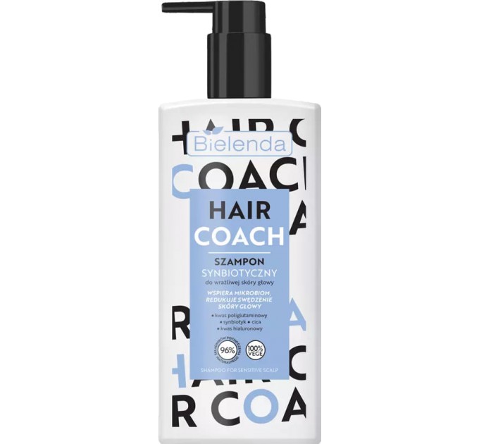 Синбіотичний шампунь для чутливої шкіри голови - Hair Coach