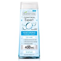 Зволожуюча міцелярна рідина 3в1 для вмивання і зняття макіяжу - Clean Skin Expert Зволожуюча міцелярна рідина 3в1 для вмивання і зняття макіяжу - Clean Skin Expert