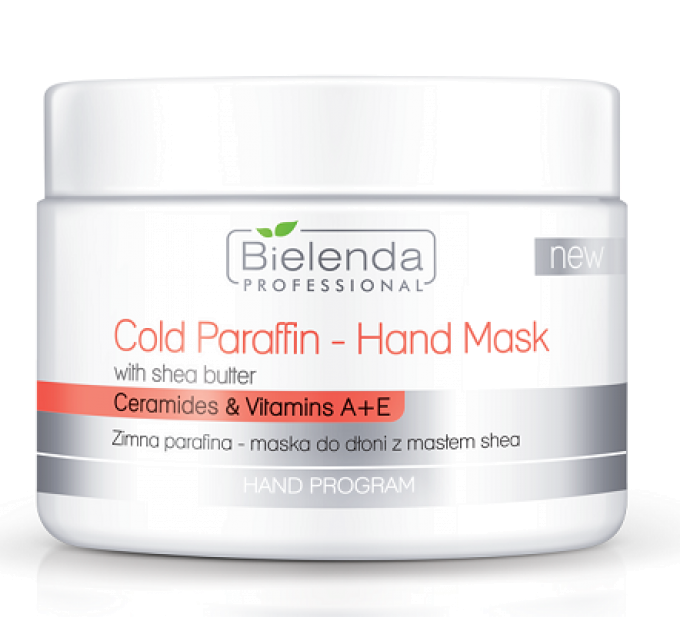Холодна парафінова маска для рук з олією Ши - Bielenda Professional Hand program