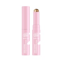 Суперстійкі тіні-стік для повік - 03 блискучий коричневий відтінок Теплий Блиск- FACEBOOM MAKE-UP