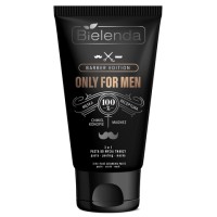 Очищающая паста для лица 3в1 Паста+Скраб+Маска - ONLY FOR MEN BARBER EDITION Очищающая паста для лица 3в1 Паста+Скраб+Маска - ONLY FOR MEN BARBER EDITION