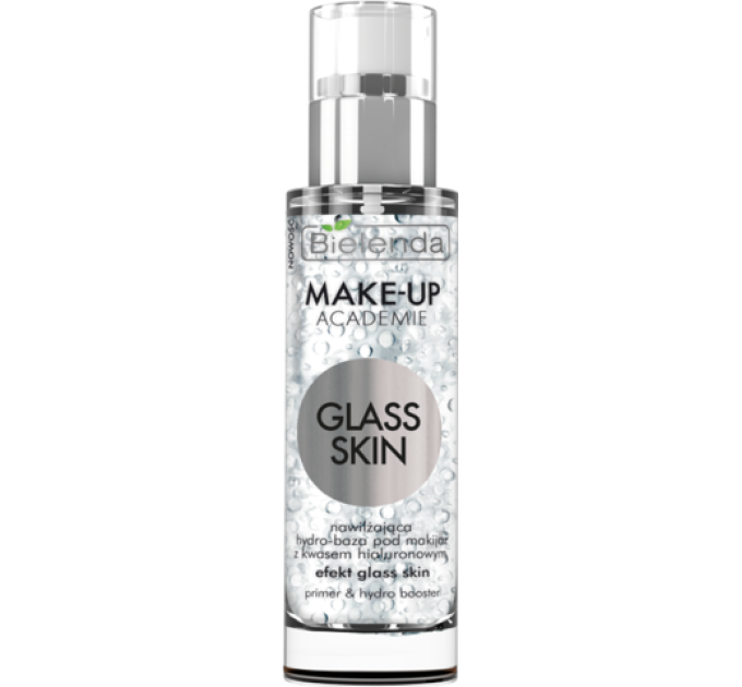 Зволожувальна гідрооснова для макіяжу з гіалуроновою кислотою -  Make-Up Academie Glass Skin