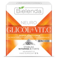 Нічний крем-ексфоліант для обличчя - Neuro Glycol + Vit.C (пом'ята упаковка) Нічний крем-ексфоліант для обличчя - Neuro Glycol + Vit.C (пом'ята упаковка)