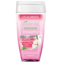 Двофазна рідина для демакіяжу очей "Бавовна " - Bouquet Nature 