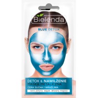 Маска із вмістом металів для сухої шкіри - Blue Detox Маска із вмістом металів для сухої шкіри - Blue Detox