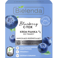 Крем-пінка зволожуюча та освітлююча для обличчя - Blueberry C-Tox Крем-пінка зволожуюча та освітлююча для обличчя - Blueberry C-Tox