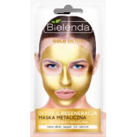 Маска для обличчя очищуюча, для зрілої і чутливої шкіри - Gold Detox Маска для обличчя очищуюча, для зрілої і чутливої шкіри - Gold Detox