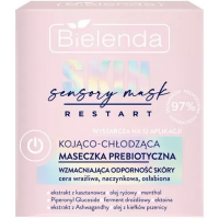 Заспокійлива й охолоджувальна маска для обличчя з пребіотиками - Skin Restart Sensory Mask
