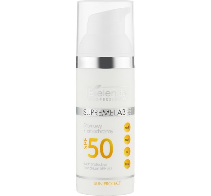 Крем сатиновий для обличчя - Professional Supremelab Satin Protective Face Cream SPF 50