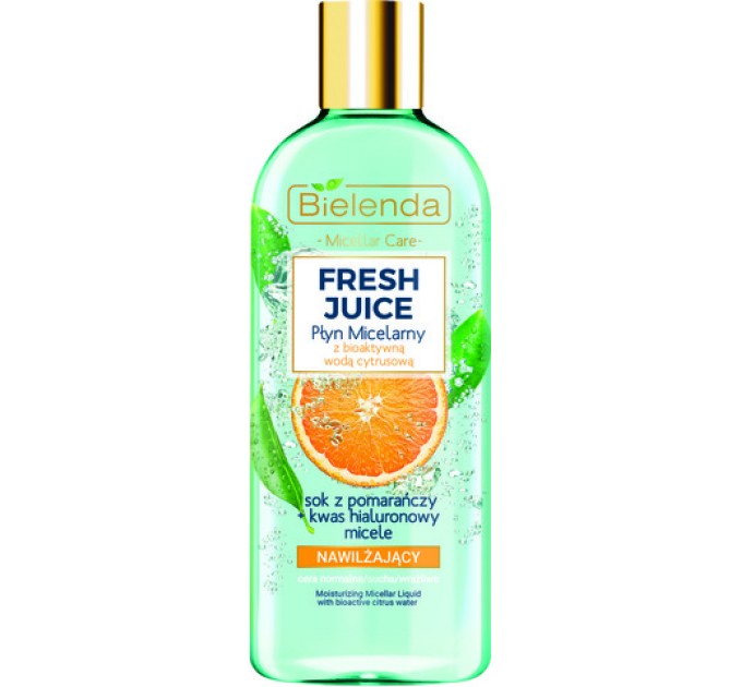 Зволожуюча міцелярна рідина для обличчя "Апельсин" - Fresh Juice