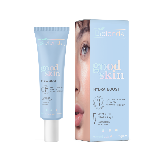 Зволожувальний крем для обличча з гіалуроновою кислотою - Good Skin Hydra Boost