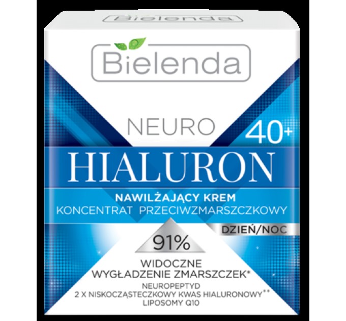 Зволожувальний крем для обличчя 40+ "денний/ночний" - Neuro Hialuron