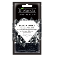 Очищающая и детоксифицирующая маска PEEL-OFF с мерцающим эффектом - CRYSTAL GLOW BLACK ONYX  Очищающая и детоксифицирующая маска PEEL-OFF с мерцающим эффектом - CRYSTAL GLOW BLACK ONYX