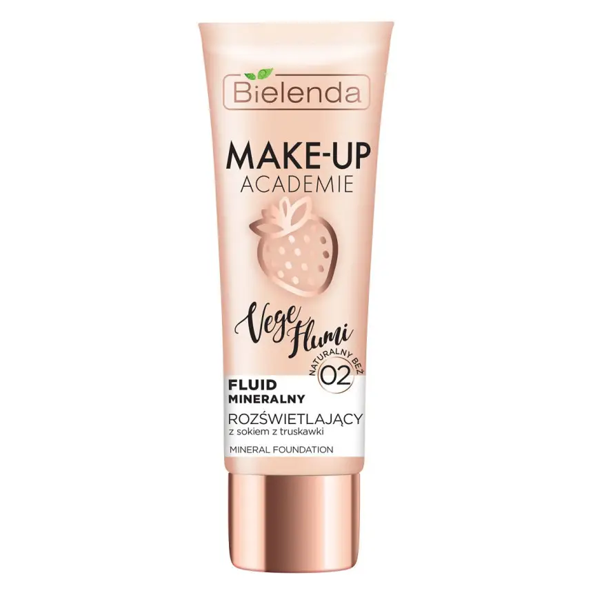 MAKE-UP ACADEMIE VEGE FLUMI тональний мінеральний крем, натурально