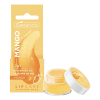 Бальзам для губ 2-в-1 + нічна маска - LIP CARE MANGO MANIA 