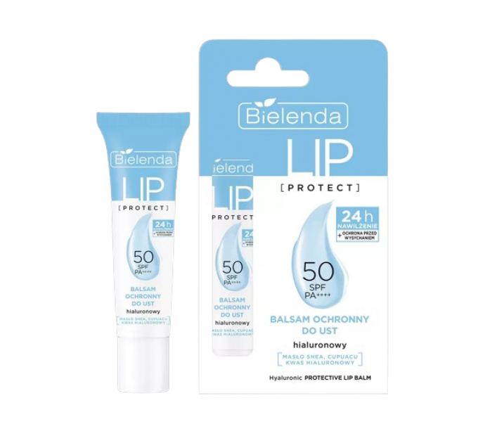 Захисний бальзам для губ SPF 50 з гіалуроновою кислотою - LIP PROTECT