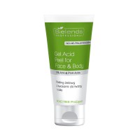 Гель-пілінг для обличчя і тіла з кислотами - Bielenda Professional ACNE FREE ProExpert Гель-пілінг для обличчя і тіла з кислотами - Bielenda Professional ACNE FREE ProExpert